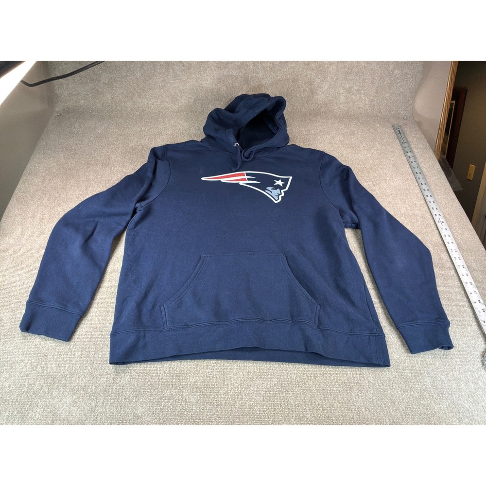 Fanatics New England Patriots Navy Blue Hoodie Mens XL Ciulla 11 Pullover